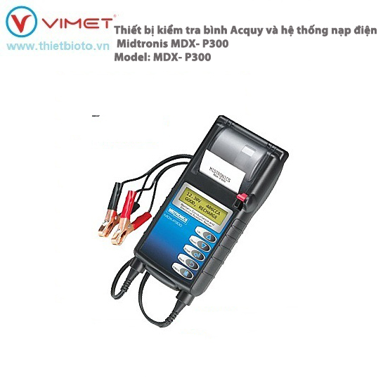 Thiết bị  kiểm tra bình Acquy và hệ thống nạp điện Midtronis MDX- P300